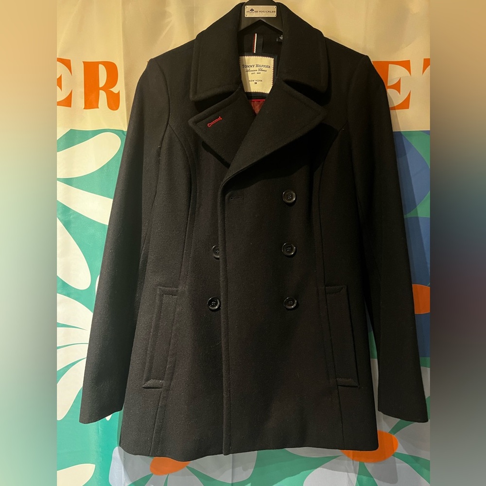 Women Tommy Hilfiger Wool-Blend Coat